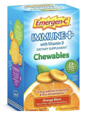 Emergen-C Immune Plus Chewables only $1.45 at Dollar General